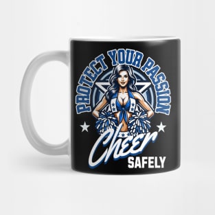 Protect Your Passion - Cheer Safely for National Safety Month Mug